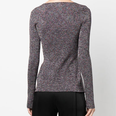 Gcds Logo lurex cardigan
