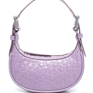 By Far Pre By Far mini Soho crocodile-effect shoulder bag