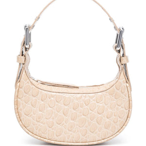 By Far Pre By Far mini Soho crocodile-embossed shoulder bag