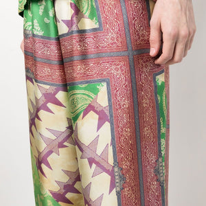 Aries Printed silk trousers