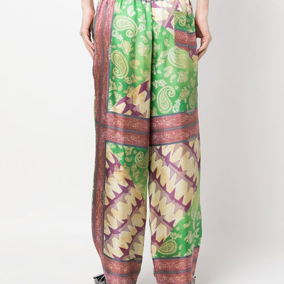 Aries Printed silk trousers