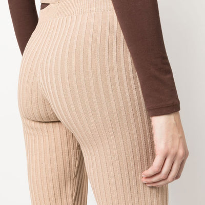 AndreĀdamo AndreÄdamo Printed cut-out trousers