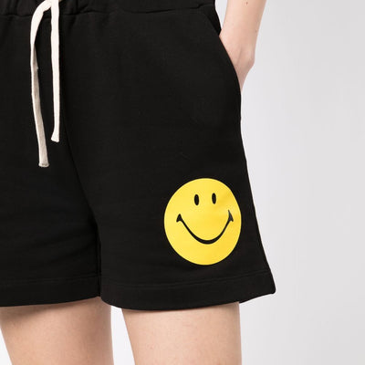 Joshua Sanders Smiley logo cotton shorts