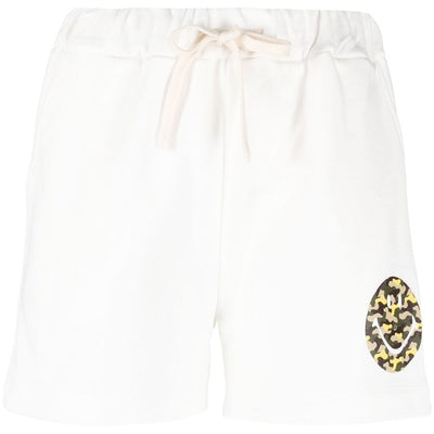 Joshua Sanders Smiley logo cotton shorts