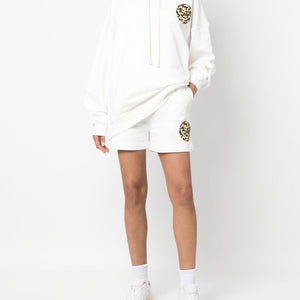 Joshua Sanders Smiley logo cotton shorts