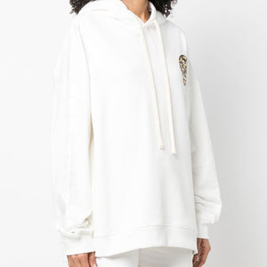 Joshua Sanders Smiley logo cotton hoodie