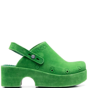 Xocoi Slingback Platform Mules