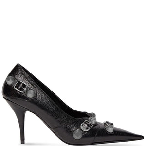 Balenciaga Cagole 90MM cracked heel pumps