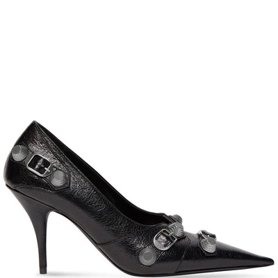 Balenciaga Cagole 90MM cracked heel pumps