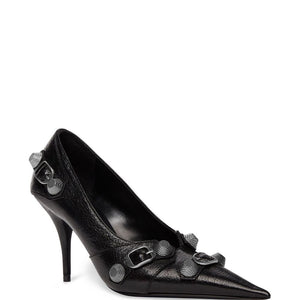 Balenciaga Cagole 90MM cracked heel pumps