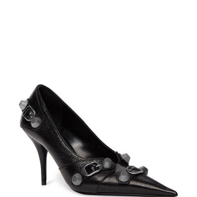 Balenciaga Cagole 90MM cracked heel pumps