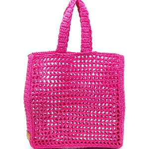 Chica straw handbag
