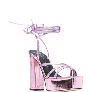 Giuseppe Zanotti Metallic 125mm platform sandals