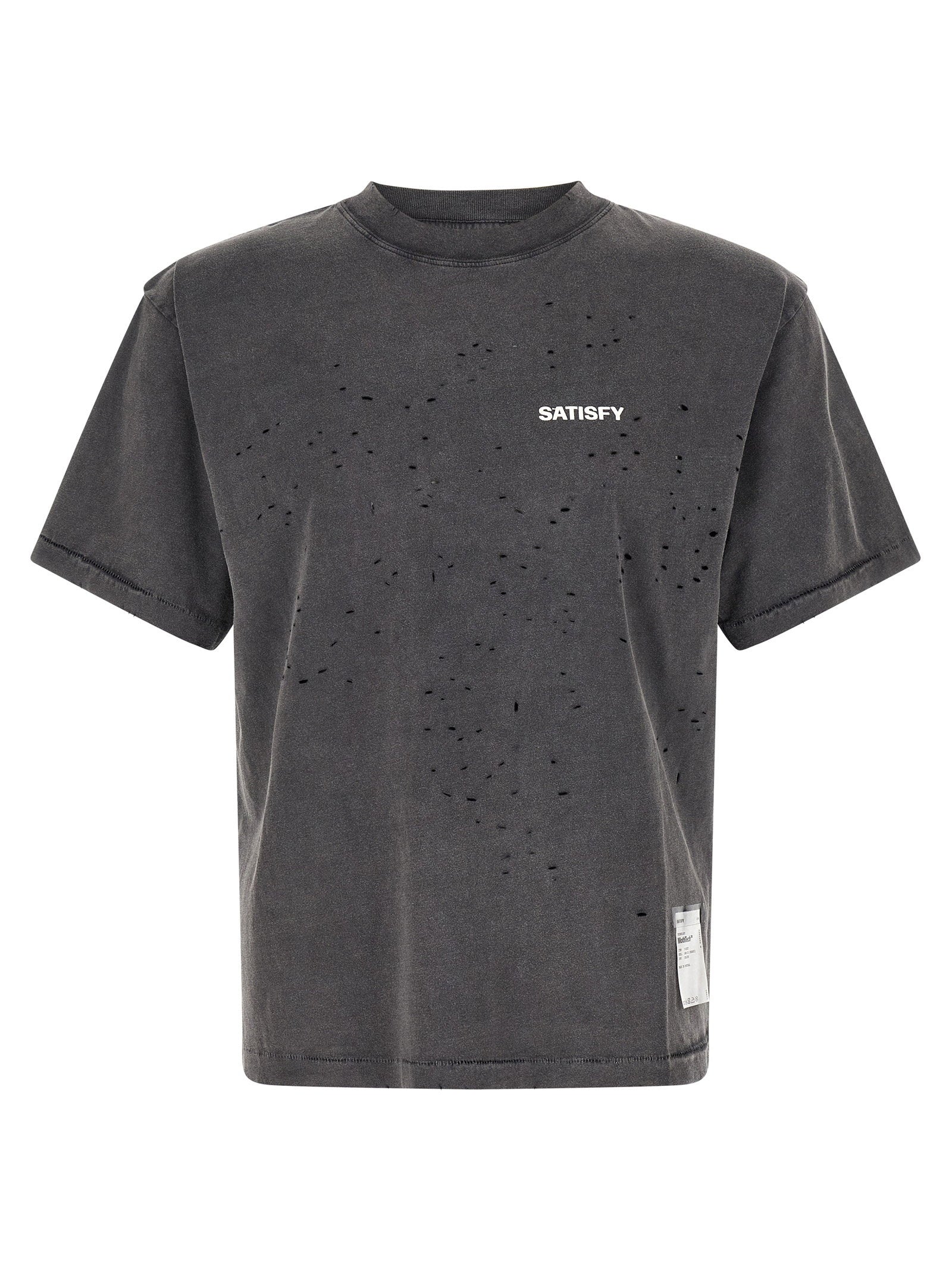 Satisfy T-shirt With Openwork Details