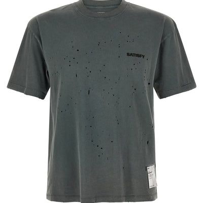 Satisfy T-shirt With Openwork Details