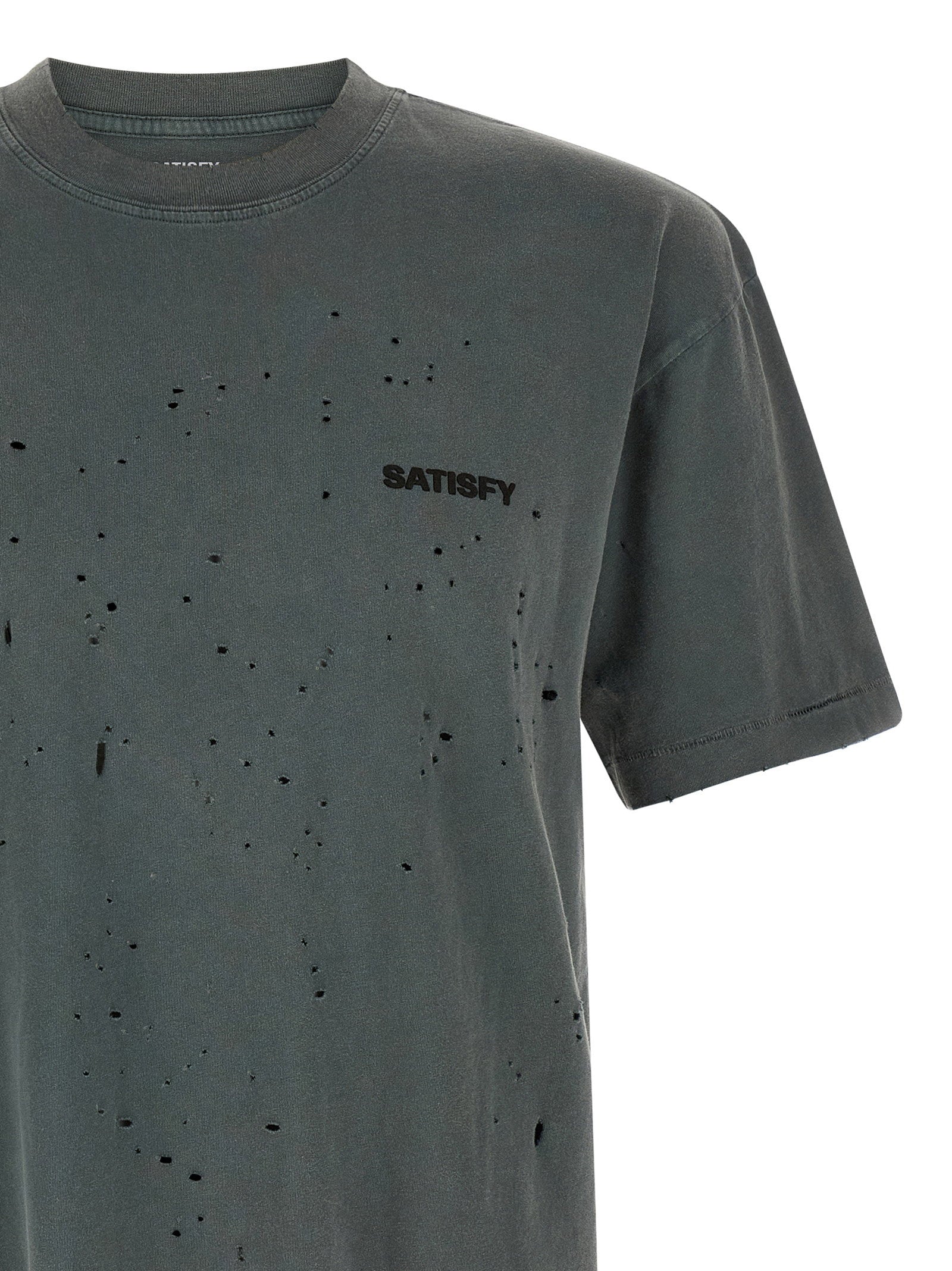 Satisfy T-shirt With Openwork Details