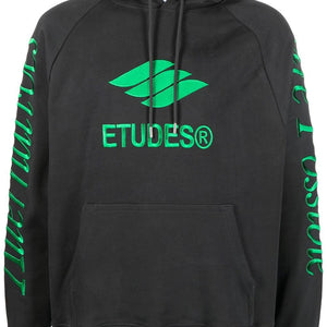 Études Ãtudes Logo organic cotton hoodie