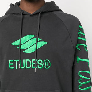 Études Ãtudes Logo organic cotton hoodie