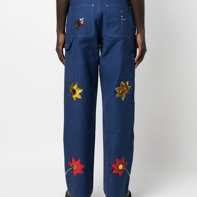 Sky High Farm Workwear Embroidered denim jeans