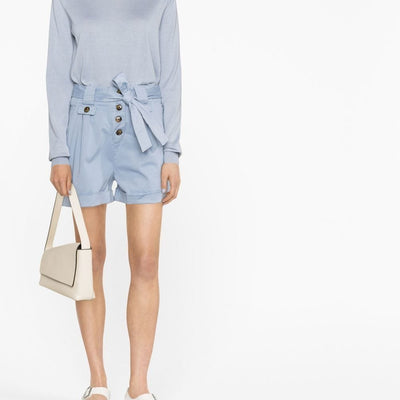 Woolrich Stretch cotton twill shorts