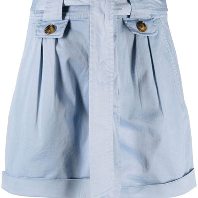 Woolrich Stretch cotton twill shorts
