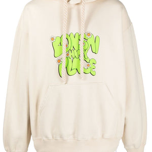 Bonsai Printed cotton hoodie