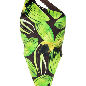 Louisa Ballou One-shoulder swimsuit