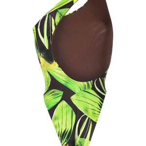 Louisa Ballou One-shoulder swimsuit