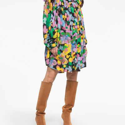 Az Factory With Lutz Huelle Off shoulder short dress