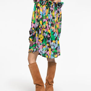 Az Factory With Lutz Huelle Off shoulder short dress