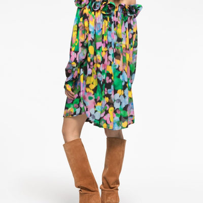 Az Factory With Lutz Huelle Off shoulder short dress