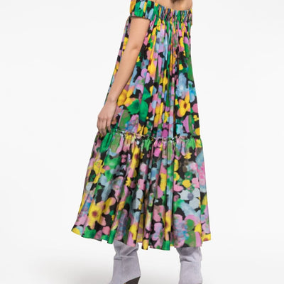 Az Factory With Lutz Huelle Off shoulder midi dress