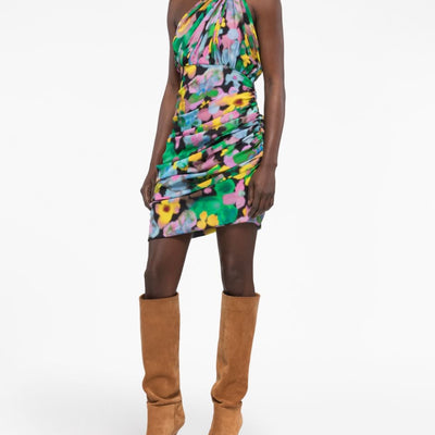Az Factory With Lutz Huelle One shoulder mini dress