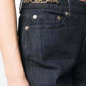 Mmk Cropped denim jeans