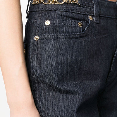 Mmk Cropped denim jeans