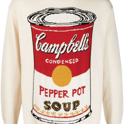 Junya Watanabe Printed Cotton sweater