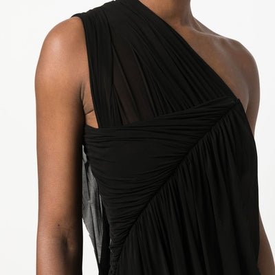 Rick Owens One-shoulder short dress