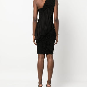 Rick Owens One-shoulder short dress