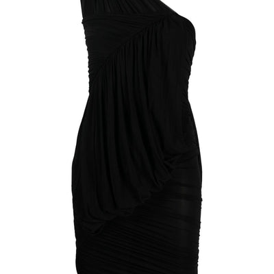 Rick Owens One-shoulder short dress