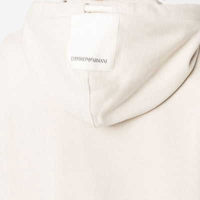 Emporio Armani cotton hoodie with logo