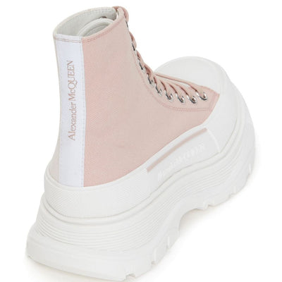 Alexander McQueen oversized sole ankle boots