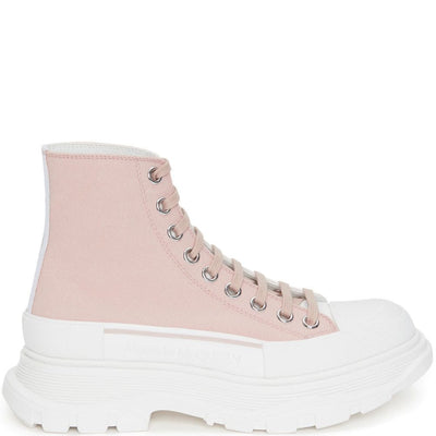 Alexander McQueen oversized sole ankle boots