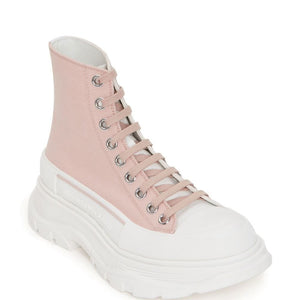 Alexander McQueen oversized sole ankle boots