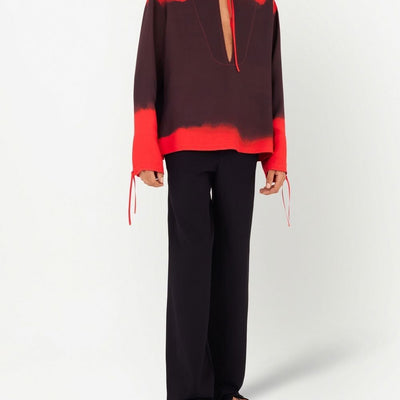 Ferragamo Printed oversized kaftan