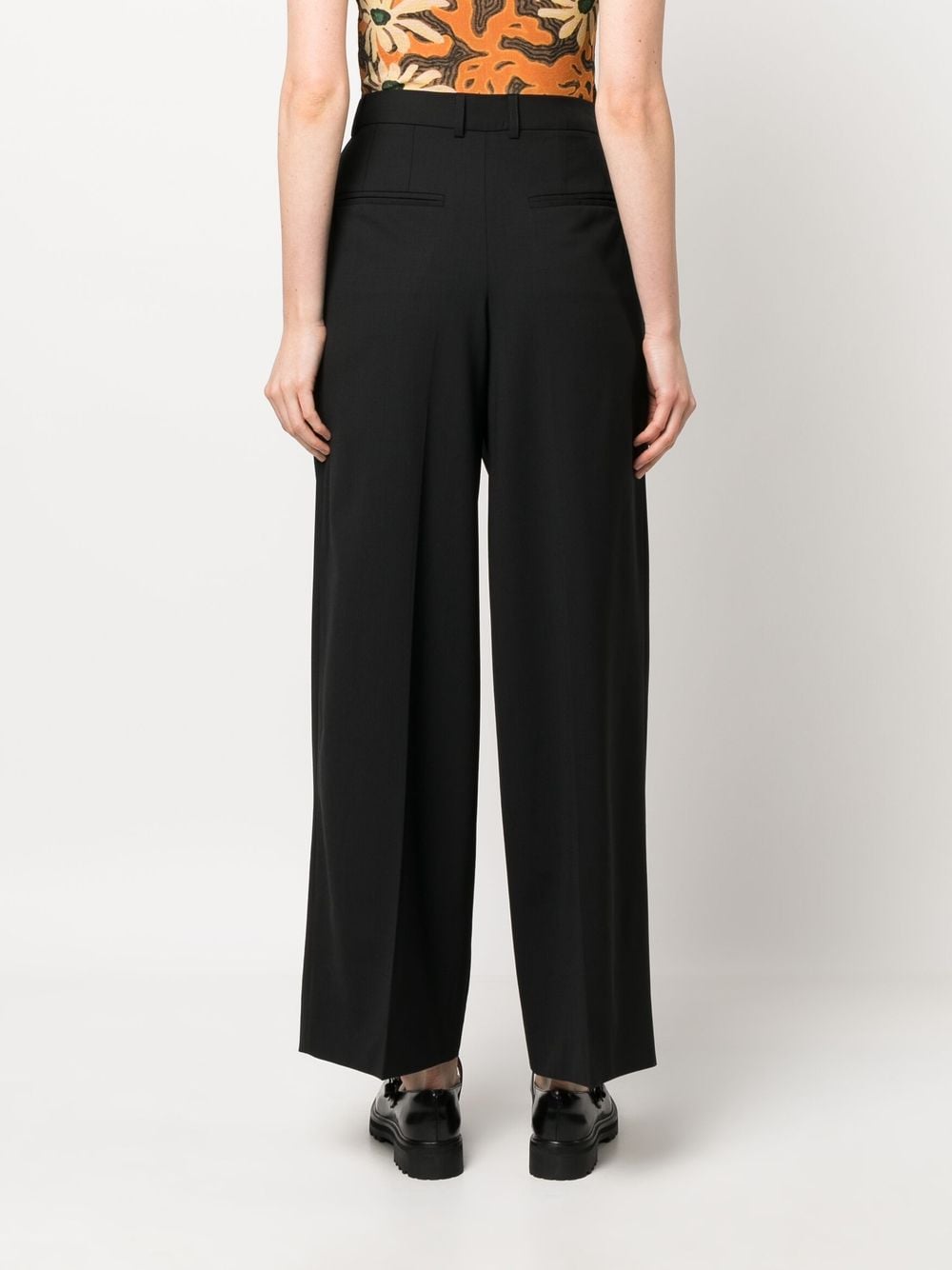 Az Factory With Lutz Huelle Wide leg wool trousers