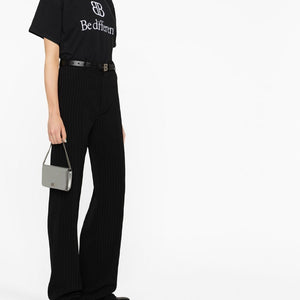 Balenciaga pinstripe straight-leg trousers
