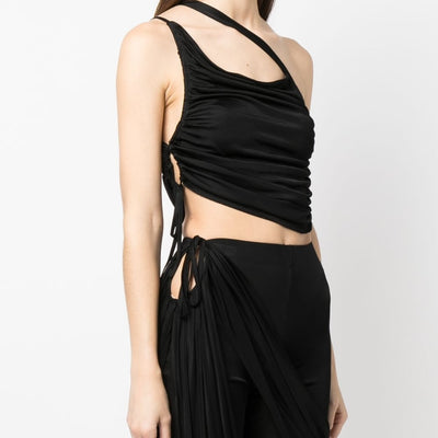 AndreĀdamo AndreÄdamo Cropped jersey top