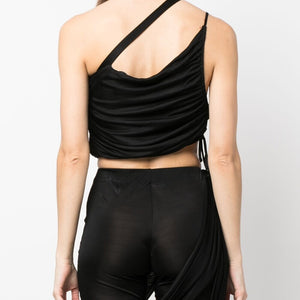 AndreĀdamo AndreÄdamo Cropped jersey top