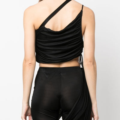 AndreĀdamo AndreÄdamo Cropped jersey top