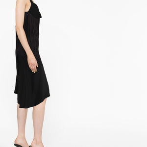Victoria Beckham Asymmetric fringe mini dress